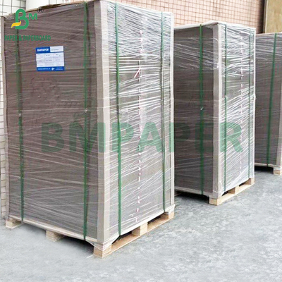 Lembut Baik Ketahanan 1,2mm 1,5mm Blue Lapis Kardus Dengan Grey Back