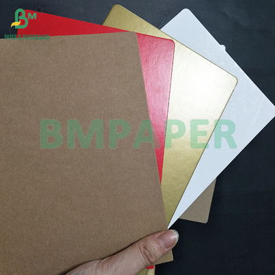 1.5MM Tinggi Kekakuan Glossy Warna Laminated Grey Board Untuk Kotak Hadiah