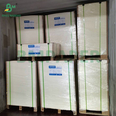 Natural White 600um 900um Double Sides Uncoated Beer Pads Paperboard