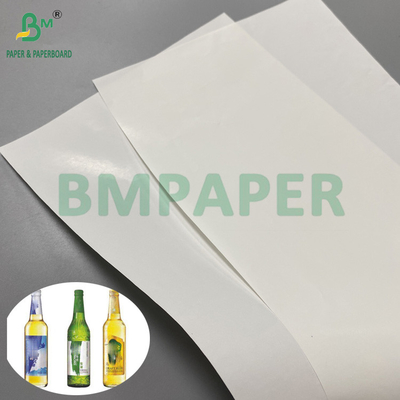 67gm Blank White Wet Strength Paper Untuk Label Botol Bir