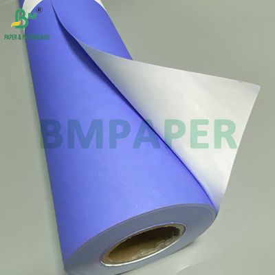 CAD Plotter Rolls Satu Sisi Pencetakan Kertas Biru A1 Ukuran 24 &quot;X 50m 2' Inti