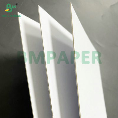 Wajah Putih Belakang Putih Kardus Ketahanan Kardus Laminasi 1,5mm 2mm Untuk Kotak