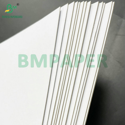 Wajah Putih Belakang Putih Kardus Ketahanan Kardus Laminasi 1,5mm 2mm Untuk Kotak