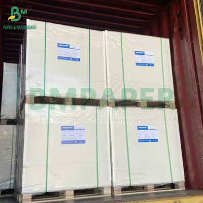 Wajah Putih Belakang Putih Kardus Ketahanan Kardus Laminasi 1,5mm 2mm Untuk Kotak