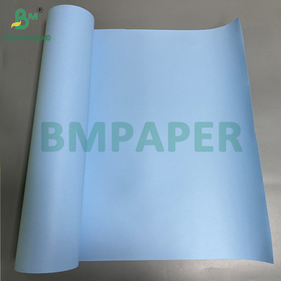 2 Sisi Blue Plotter Inkjet Printing CAD Drawing Engineering Paper 24&quot; X 150ft 500ft