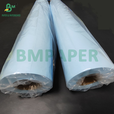 80gsm Double-sided Digital Blueprint Paper untuk Arsitek 20' x 50yards 2' inti