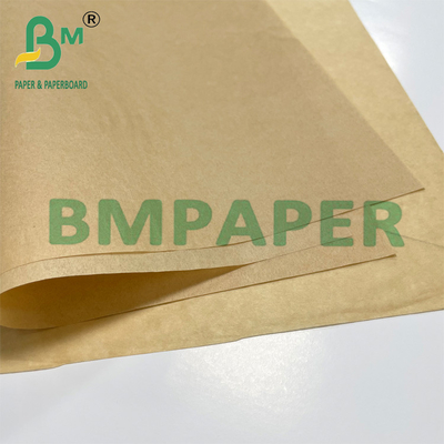 30 - 60gm Kertas Roti Bertahan Lem untuk Mengukus dan Membungkus Warna Brown
