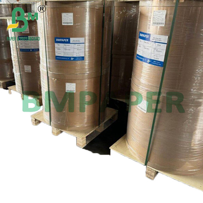 30 - 60gm Kertas Roti Bertahan Lem untuk Mengukus dan Membungkus Warna Brown