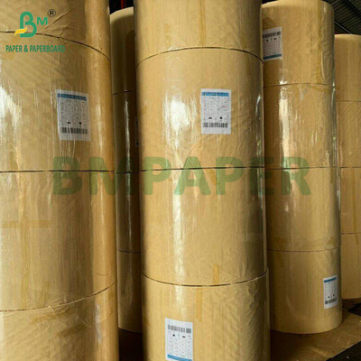 Virgin Wood Pulp 70g 80g 90g Natural Kraft Cement Bag Paper Rolls