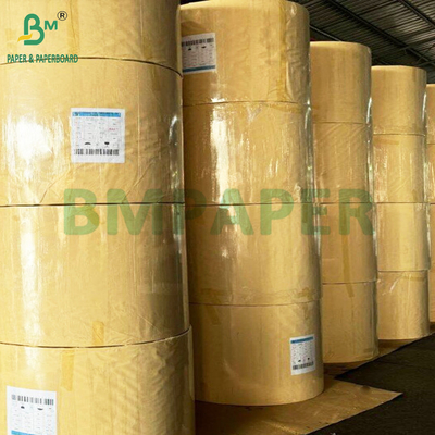 Warna cokelat halus Kekuatan tinggi 70gm 90gm Kraft murni 1150mm x 900mm