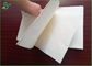 Ukuran Disesuaikan Woodfree Paper Roll 80gsm 75gsm Kertas White Creamy Tidak Dilapisi
