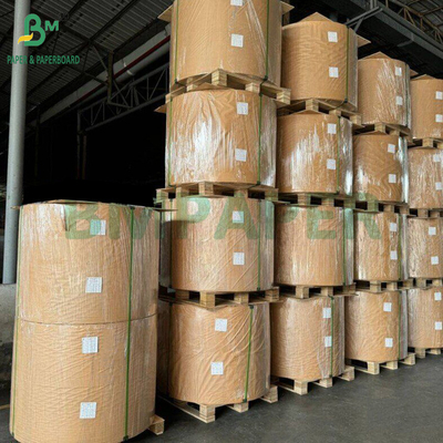 35gm 40gm Brown Greaseproof Sandwich Packaging Paper Untuk Keranjang Makanan 700mm