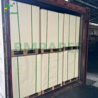 360gr 365gr White Face Kraft Reverse Food Grade Packaging Paperboard 31" 43"