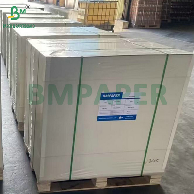 Kekuatan yang kuat 1mm 1.5mm Putih Atas Putih Kembali Laminasi Kardus Kekerasan