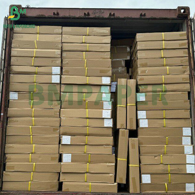 Ultra Putih 20# Bond Paper Rolls Untuk Format Besar CAD Plotter 36inch x 500ft