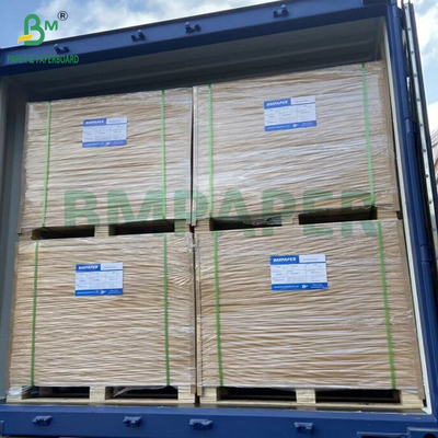 70g Semi Glossy Food Grade MG Putih Putih Kraft Paper Roll 1100mm