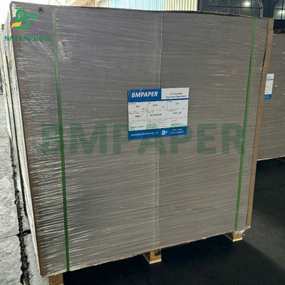 1.2mm 1.5mm papan kaku dengan satu wajah putih abu-abu kembali untuk kotak perhiasan