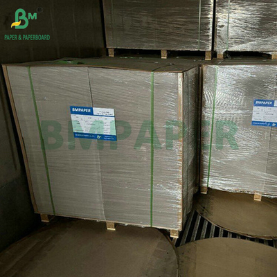 1.2mm 1.5mm papan kaku dengan satu wajah putih abu-abu kembali untuk kotak perhiasan