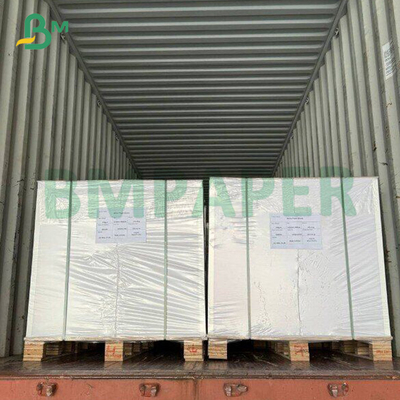 Putih Baik 100lb Gloss Text Kertas Seni Lapisan Kedua Sisi Untuk Printer Offset