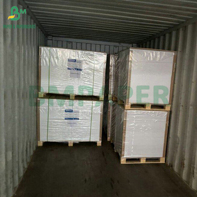 65gsm 67gsm C1S Kekuatan Air Tinggi Botol Bir Label Base White Paper