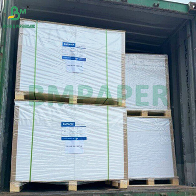 65gsm 67gsm C1S Kekuatan Air Tinggi Botol Bir Label Base White Paper