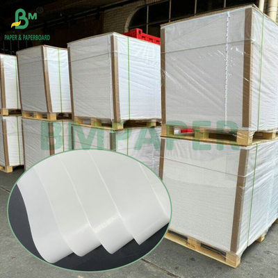 67grs 70grs Waterproof Putih High Wet Strength Paper Untuk Label Minuman Sticker