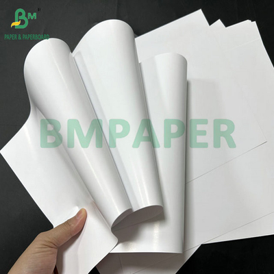24.5 x 36 inci 120 gram 150 gram Laser Printing Glossy Art Paper Untuk Membuat Kalender