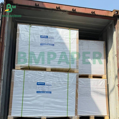 170g 200g White Face Kraft Reverse Cardboard Dilapisi Putih Top KLB 31 &quot; 43 &quot;