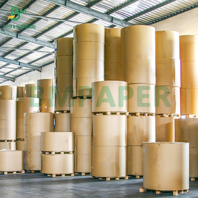 130 g 160 gm Eco-friendly Natural Kraft Sugarcane Paper Untuk Tas Belanja 70 cm