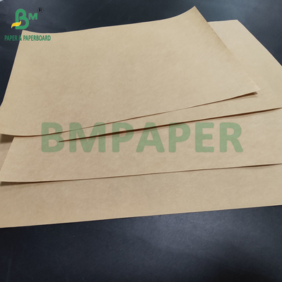 75gm 80gm Virgin Brown Kraft Paper Untuk Kantong Semen Tinggi Expandable 90cm