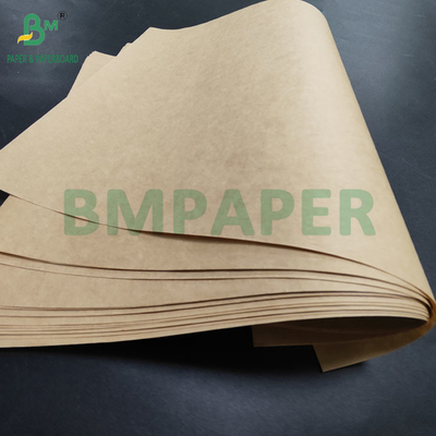 75gm 80gm Virgin Brown Kraft Paper Untuk Kantong Semen Tinggi Expandable 90cm