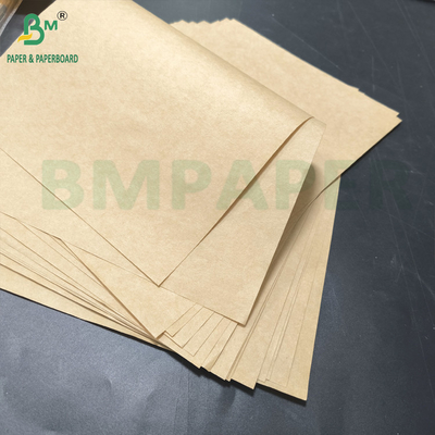 Kertas kantong berlubang tinggi alami 70 sampai 90 Gsm Kertas kraft dengan kemampuan cetak tinggi