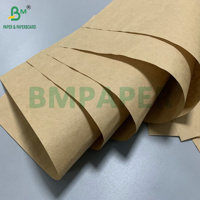 75gm Kekuatan Tarikan Tinggi Kertas Kraft Brown Untuk Membuat Bahan Bangunan Tas Kertas