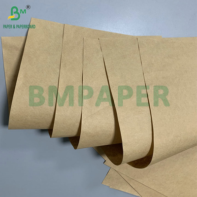 75gm Kekuatan Tarikan Tinggi Kertas Kraft Brown Untuk Membuat Bahan Bangunan Tas Kertas