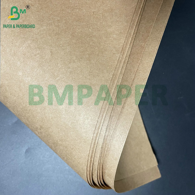 75gm 80gm Cement Packaging Brown Semi Extensible Kraft Paper