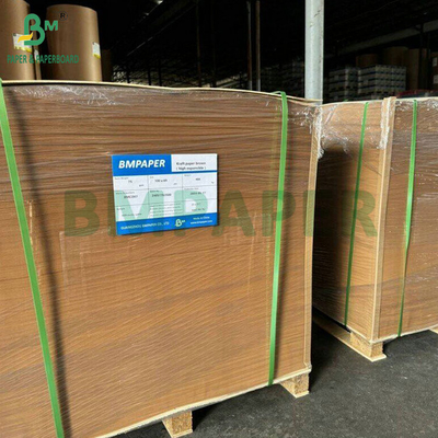 70gm sampai 100gm High Expandable Kraft Paper Untuk Membuat Kantong Semen