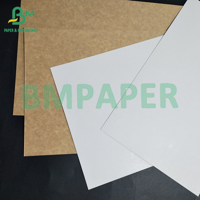 270gm Clay Coated White Core Board Paper CCKB Untuk Kotak Makanan Takeaway