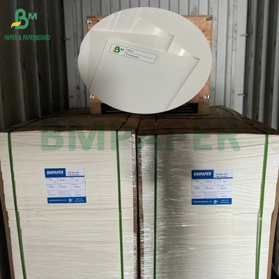 58gsm 60gsm LWC Berat Ringan Lapisan Kertas Putih Lapisan Bentuk Dua Sisi Gloss