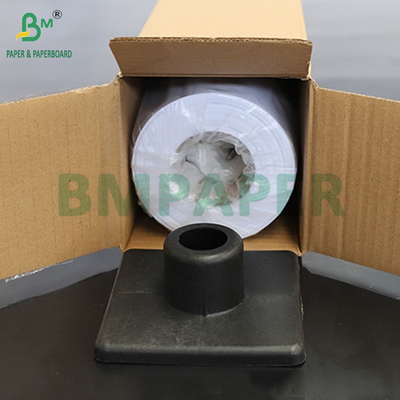 24 lb 36 lb HP Lapisan Matte Wide Format Bond Paper Roll Untuk Poster 42 &quot;x 150&quot;