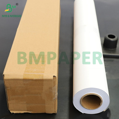 24 lb 36 lb HP Lapisan Matte Wide Format Bond Paper Roll Untuk Poster 42 &quot;x 150&quot;