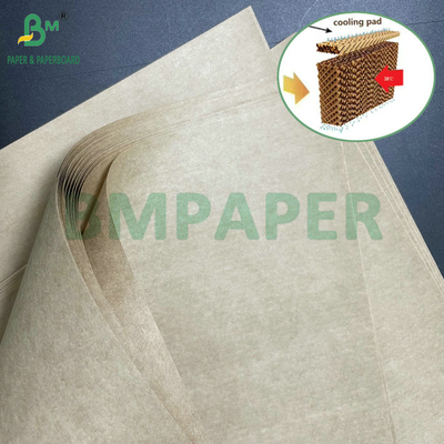 High Absorbent Kraft Paper Roll 95gsm Cooling Pad Wet Curtain Base Paper