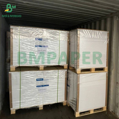 Fleksibilitas yang baik 40gsm Kertas tanpa kayu dalam gulung untuk sisipan lipat