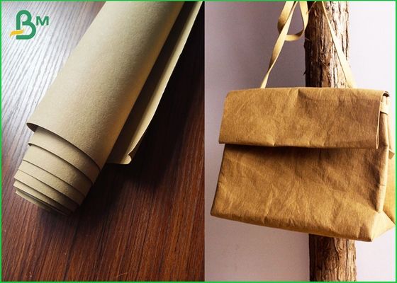 Hijau Tua 150cm Lebar Kertas Kraft Linear Yang Dapat Dicuci Dikenal Permukaan Dan Tahan Luntur