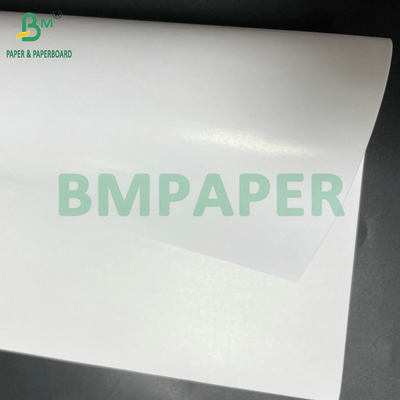 60# Gloss Finish Satu sisi dilapisi C1S kertas Label Putih Printing Sheet