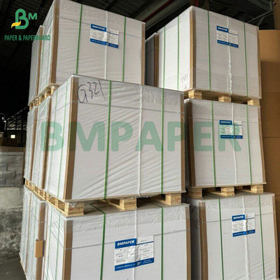 1.6mm 1.7mm 100% Serat Bleached Absorbent Beer Mat Board Untuk Coaster Board A4 Sheet