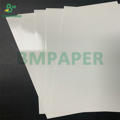 Kecerahan C2S Lapisan 150g 170g Gossy Art Paper Untuk Laser Printing
