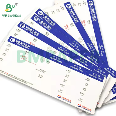 175g Tiket Penerbangan Termal Penerbangan Kartu Penerbangan Kertas 18,8cm x 8,3cm