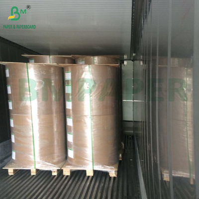 Putih dan cokelat Deli Sandwich bungkus 45gsm Lemak Proof Food Wrapping Paper