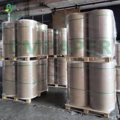 Putih dan cokelat Deli Sandwich bungkus 45gsm Lemak Proof Food Wrapping Paper