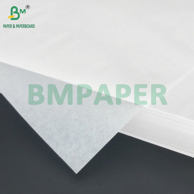 35gsm 40gsm MG Putih Putih Kraft Paper Untuk Pengemasan Makanan Kekuatan Tinggi 70cm